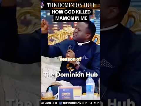 How God Killed Mammon In Me